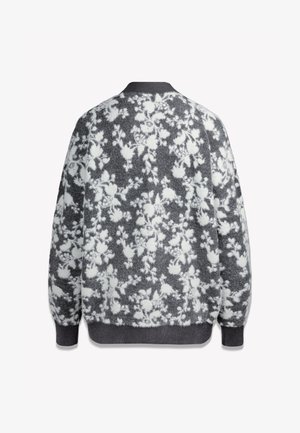 BIZUU, LANZAR LOGO SWEATER - Vest - grey