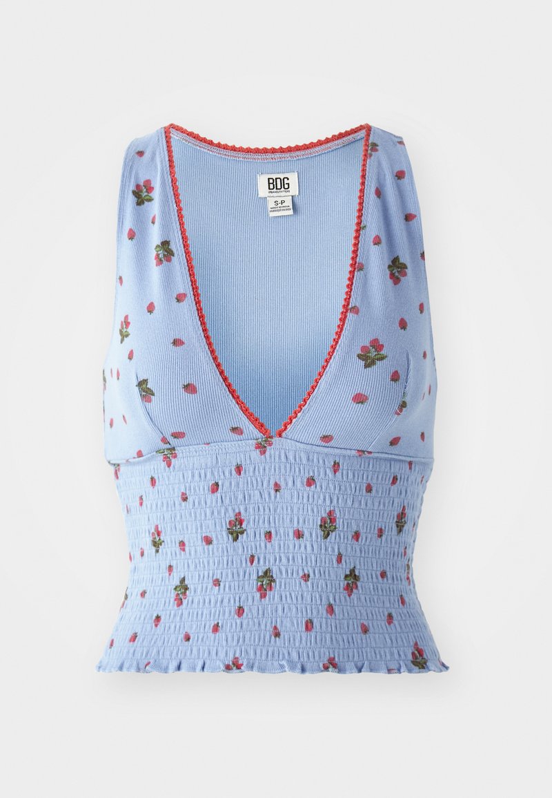 BDG Urban Outfitters VERITY - Top - blue/red/světle červená - Zalando.cz