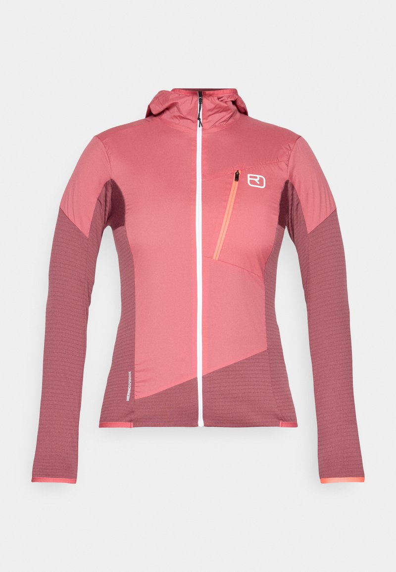 Ortovox Fleecejas roze