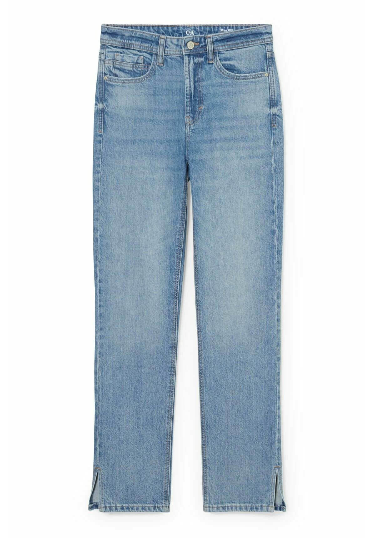 Clockhouse - Straight Jeans Vaqueros - Azul Claro | Vaqueros C\u0026A Mujer -  Fotoluna