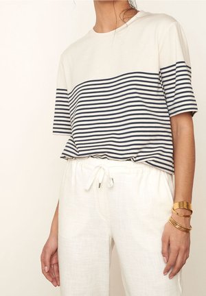 T-shirt con stampa - off-white