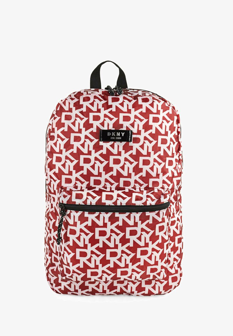 DKNY PACKABLE - Mochila - red white