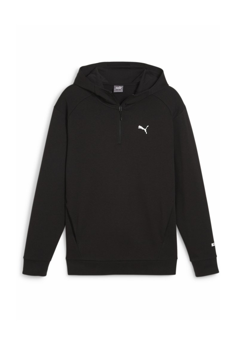 Puma RAD CAL HALF-ZIP - Jersey con capucha - black
