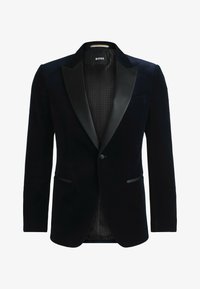 Unselected, dark blue four