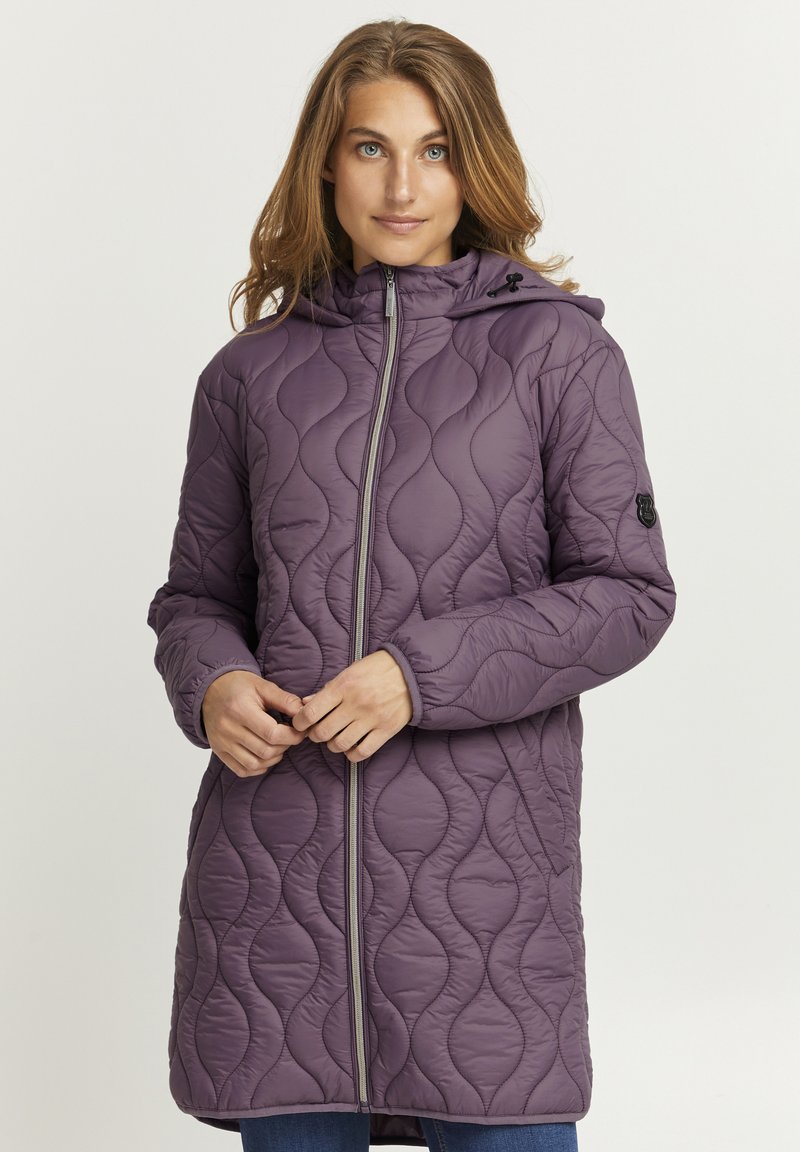 Fransa - FRPADMA JA 3 - Winterjas - black plum, Vergroten