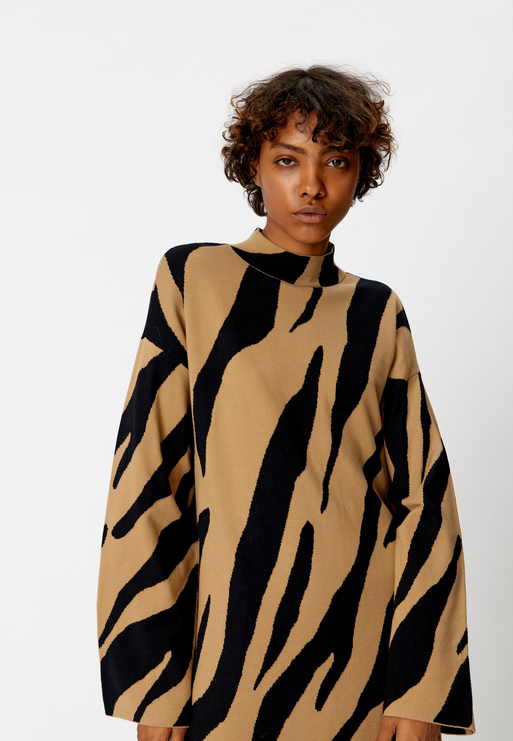 jacquard jumper dress