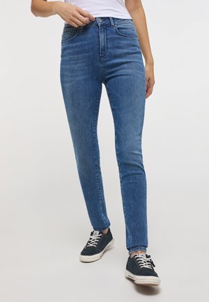 GEORGIA SUPER - Slimfit džínsy - blau