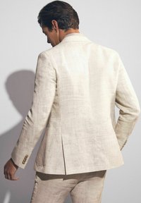 Reiss REGULAR FIT - BLOOMFIELD SINGLE BREASTED 
 - Sako - stone