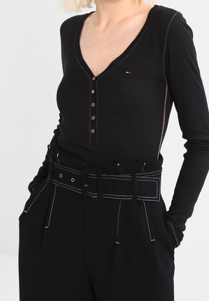Langarmshirt - black