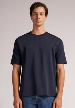 T-Shirt basic - blau blu notte