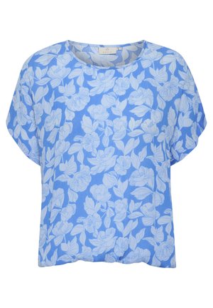 Kaffe KALISA SINE  - Bluse - large blue flower print