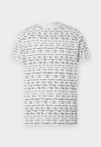 CREWNECK - Print T-shirt - white/black