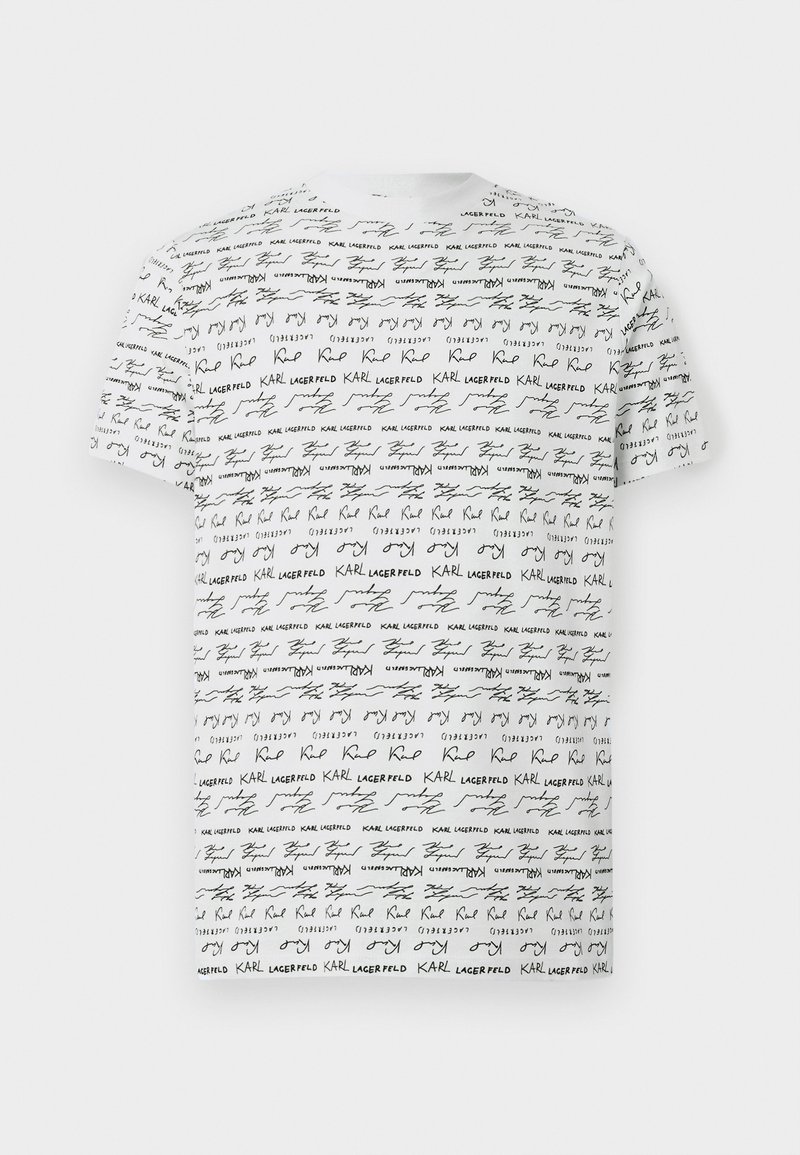 Karl Lagerfeld T-shirt print wit