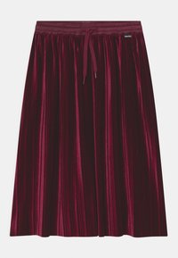 Molo BECKY - Gonna a campana - dark red