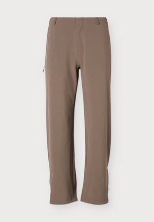 Peak Performance, BACKER GRID PANTS WOMEN - Pantalon classique - terrain tan