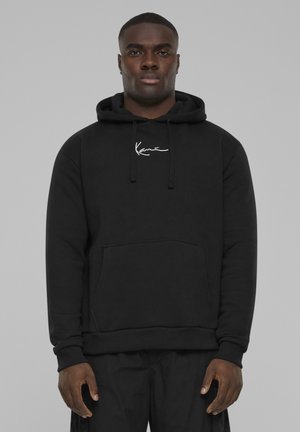 SMALL SIGNATURE - Kapucnis pulóver - black