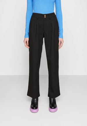 Hollister Co. DAD TROUSER - Παντελόνι - black