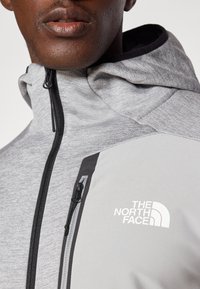 The North Face MOUNTAIN ATHLETICS FULL ZIP  - Sweater met rits - pale grey heather/meld grey
