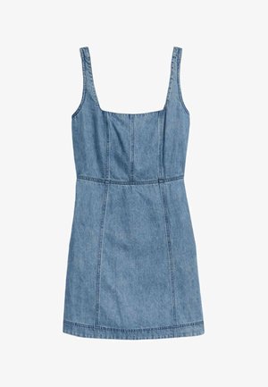 Marks & Spencer SQUARE NECK - Denimové šaty - denim
