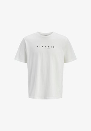 JJ Rebel, T-SHIRT TEXT T-SHIRT - Trükipildiga T-särk - cloud dancer