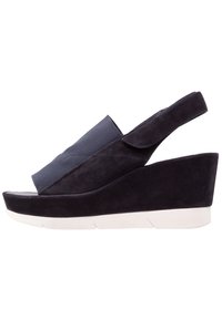 Högl Sandály na platformě - dark blue