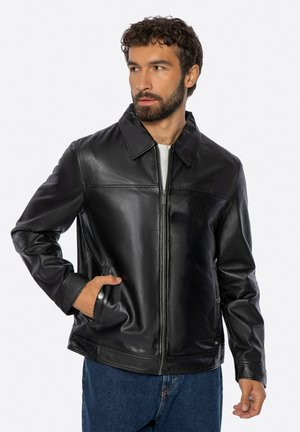 Veste en cuir - black