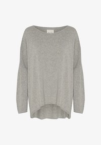 Unselected, medium grey melange