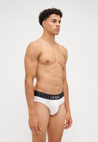 Dsquared2 BRIEF - Slip - white/black