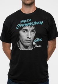 Paradiso Clothing BRUCE SPRINGSTEEN RIVER UNISEX - Print T-shirt - black