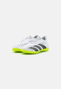 adidas Performance PREDATOR - Scarpe da calcio per terreni sintetici - footwear white/core black/lucid lemon