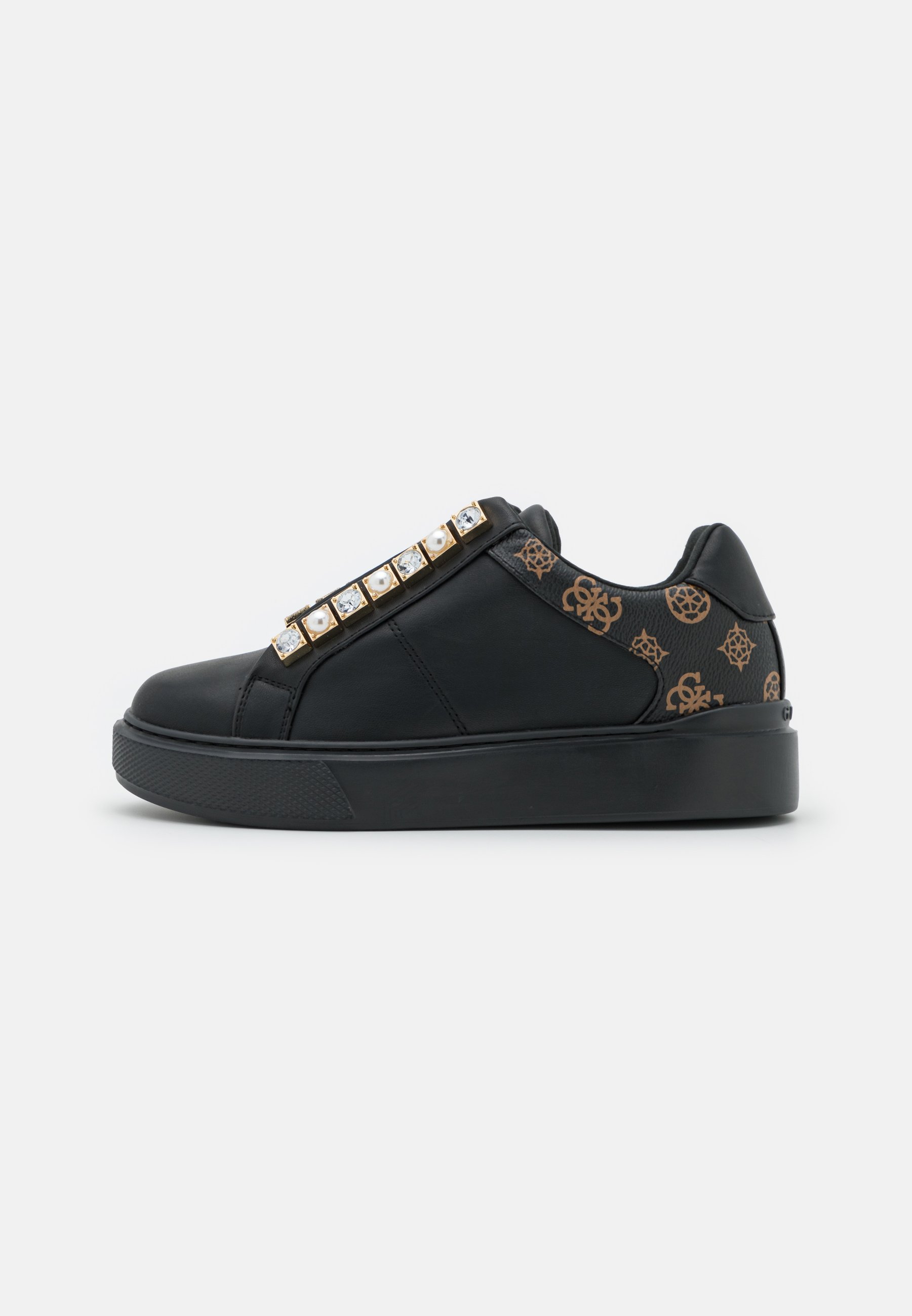 Guess HAYA - Sneakers basse - black/brown/nero - Zalando.it
