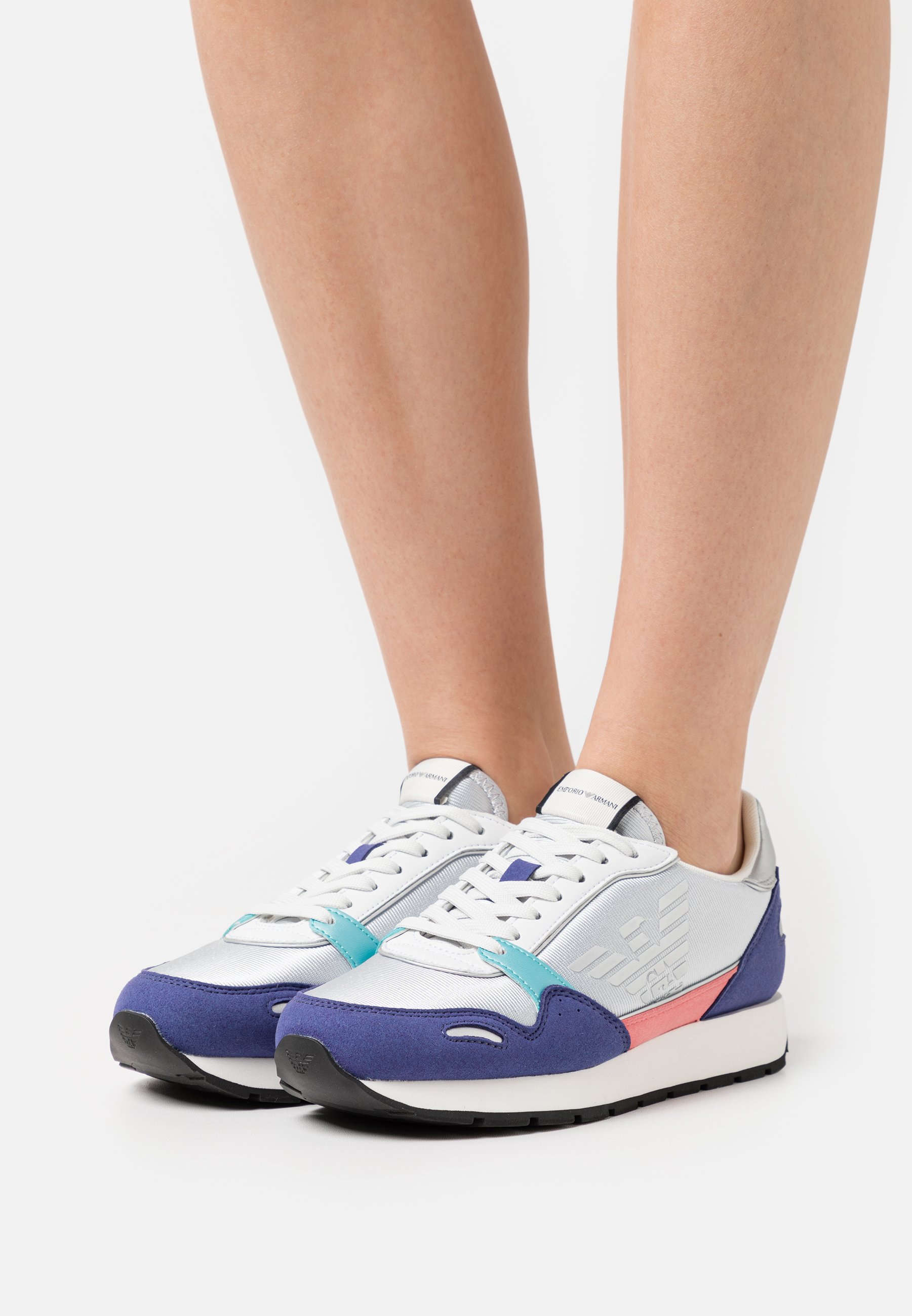 armani multi coloured trainers