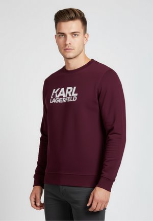 CREWNECK - Sweatshirt - merlot