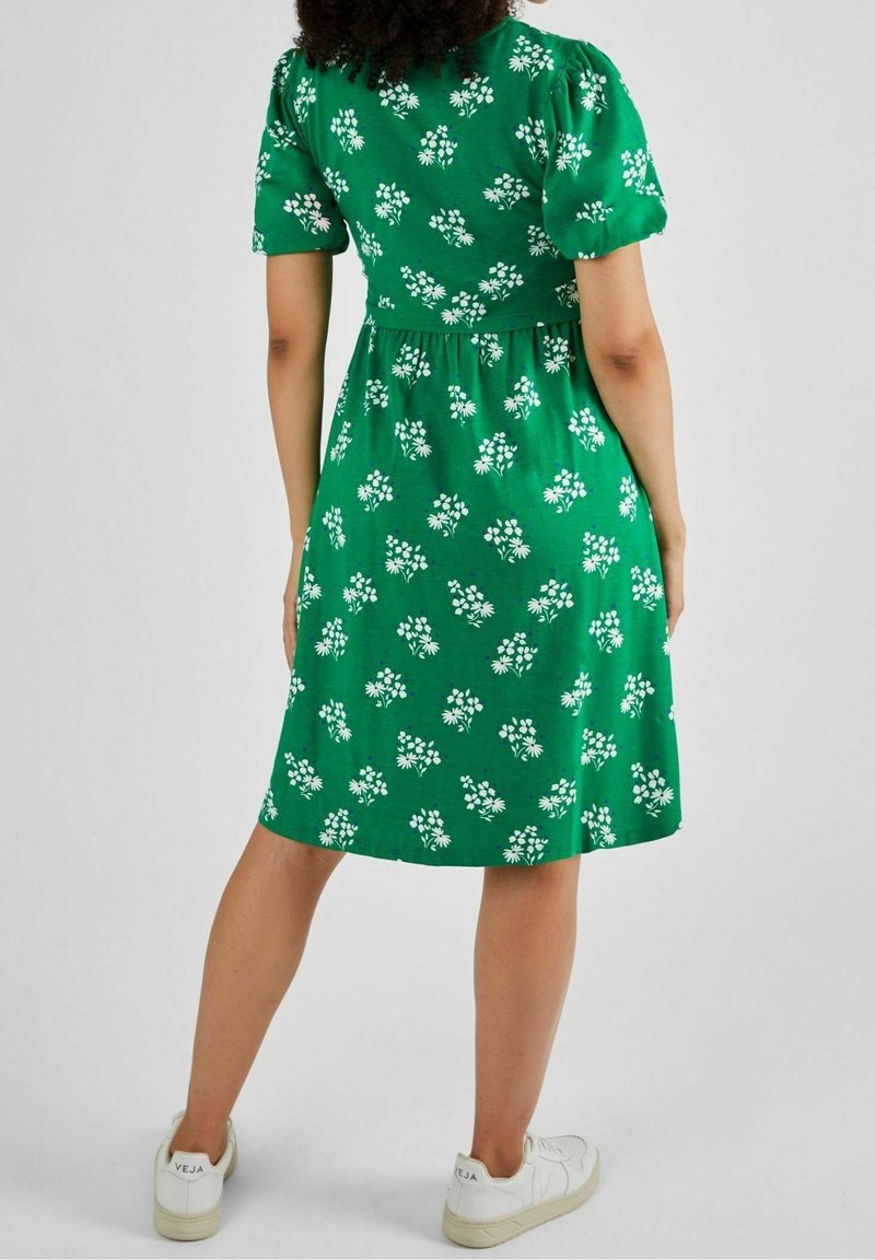 green emerald velvet dress Green Polyester Spandex Dress – Mama Jojo One Stop Shop