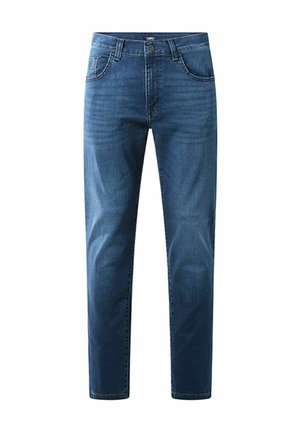 RANDO MEGAFLEX   - Straight leg jeans - blue black fashion