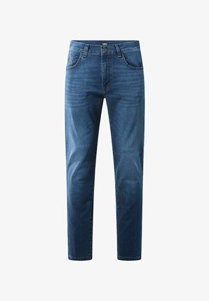 RANDO MEGAFLEX - Straight leg jeans - blue black fashion