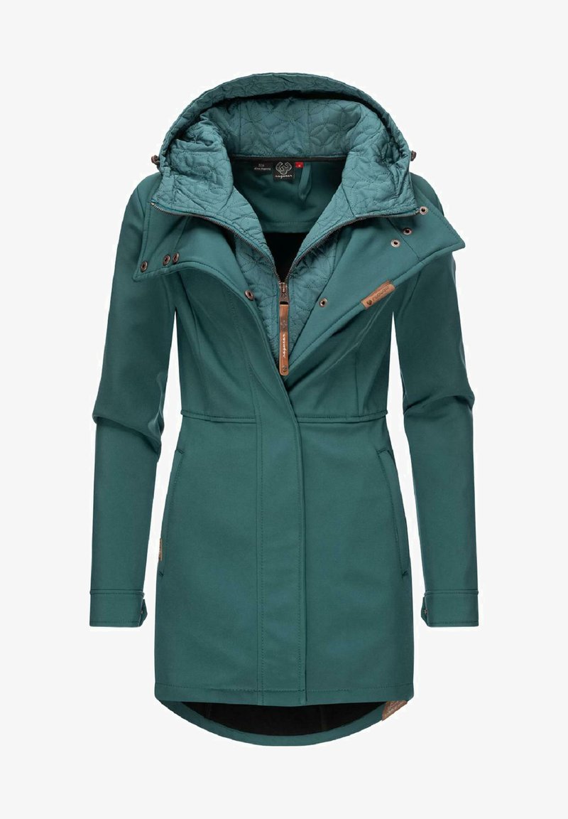 Ragwear YBELA - Vinterkåpe / -frakk - petrol