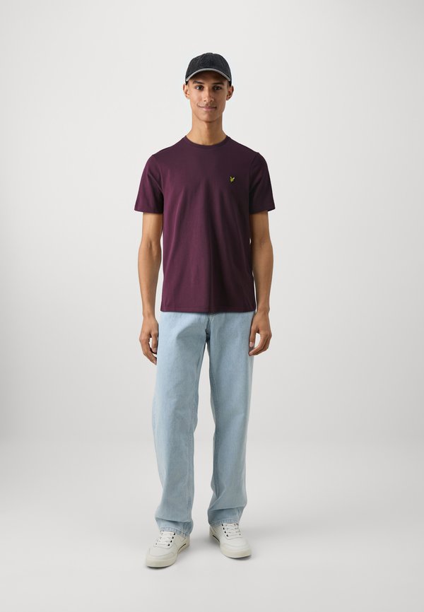 Basic T-shirt - burgundy2