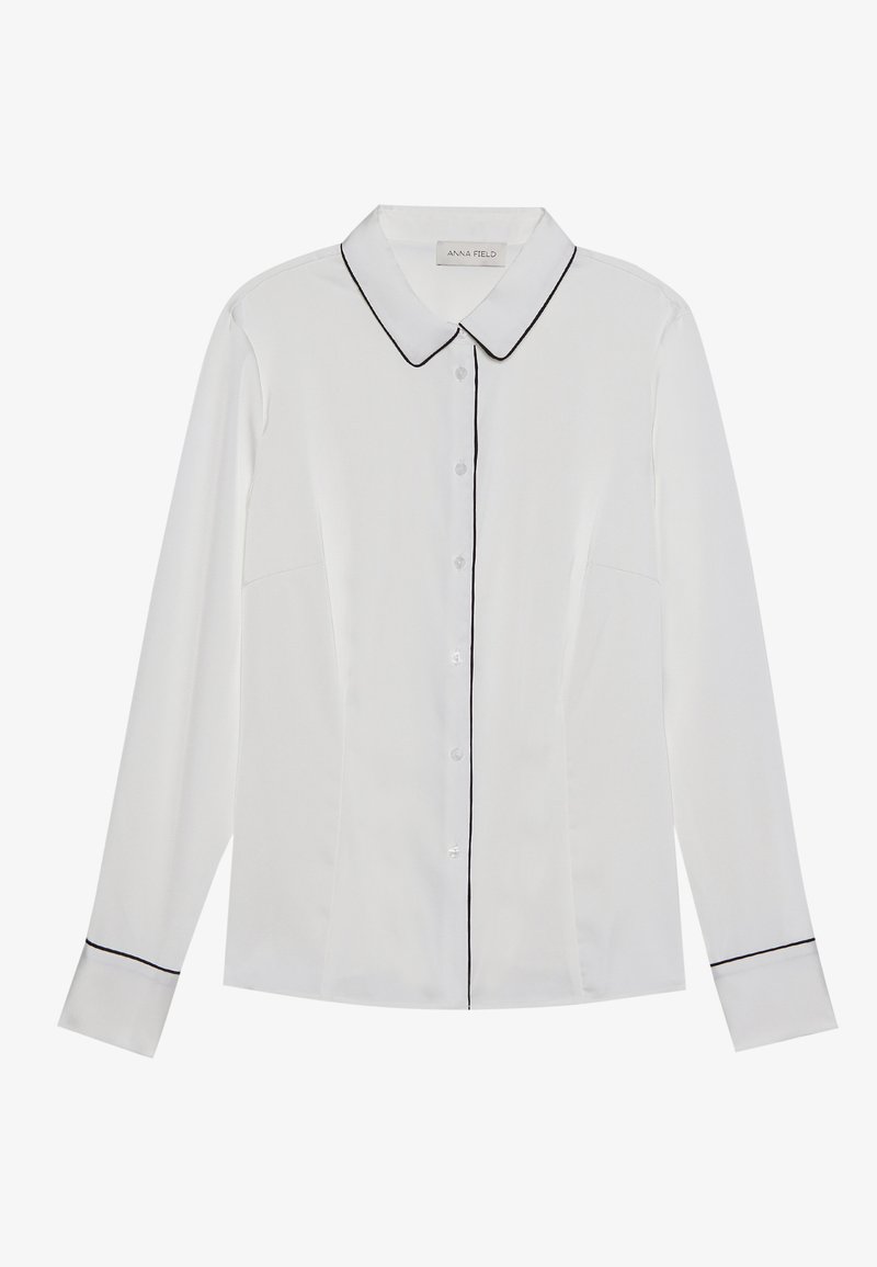 Anna Field Overhemdblouse wit Anna Field Overhemdblouse wit