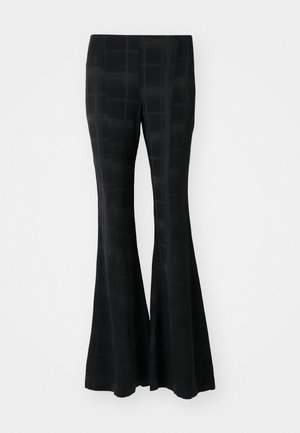 FLARED  - Trousers - black