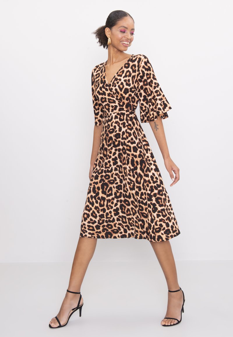 Damen Freizeitkleider | BSL ENID Freizeitkleid brown/mehrfarbig - GJ31473 Damen Freizeitkleider | BSL ENID Freizeitkleid brown/mehrfarbig - GJ31473