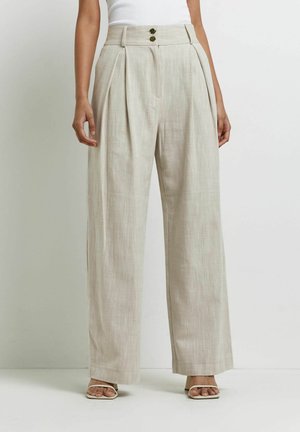Trousers - beige light