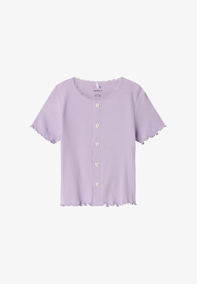 Name it SLIM FIT - Print T-shirt - lavendula