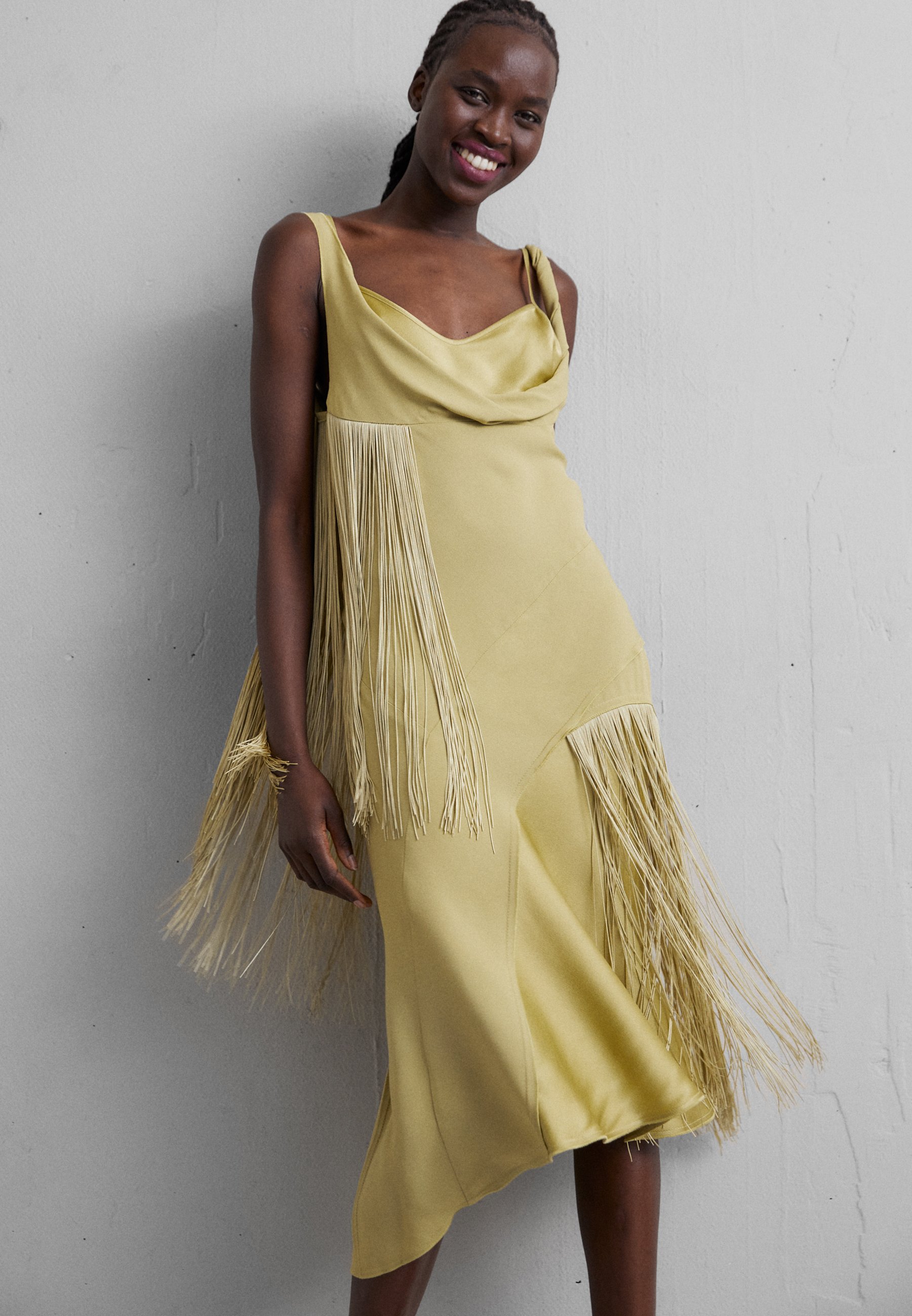 strapless open back dress Taller Marmo