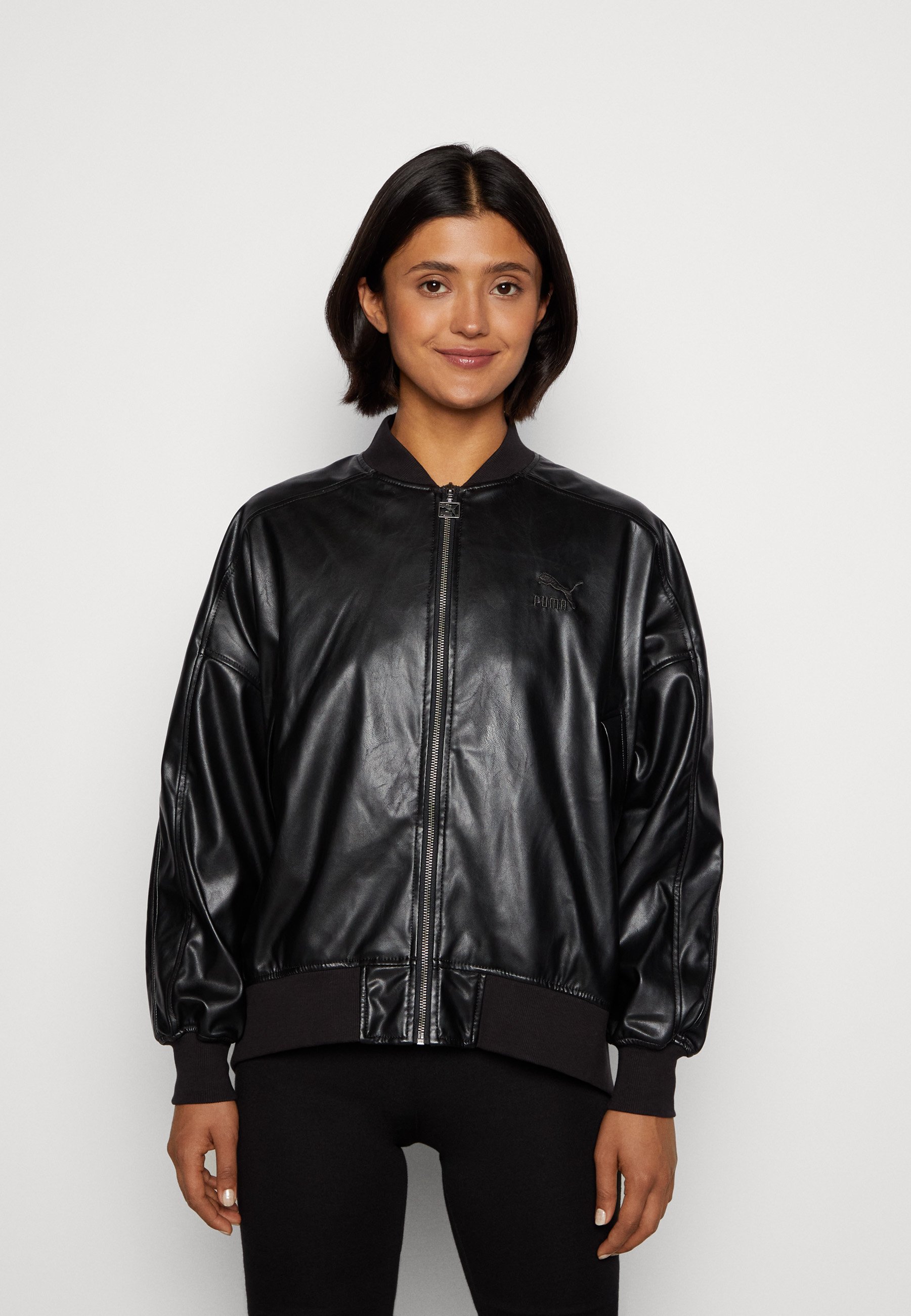 blouson cuir puma
