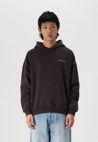Abercrombie & Fitch Micro-Logo Popover Hoodie - Sweatshirt - after dark