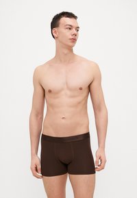 Tommy Hilfiger TRUNK 3 PACK - Boxer brief - classic khaki/cocca/black
