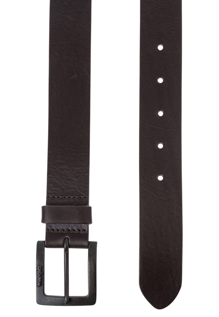 Cinturón Wrangler Webbing Para Hombre - Tejido Elástico, Hebilla Plateada, Ajustable Y Con Logo