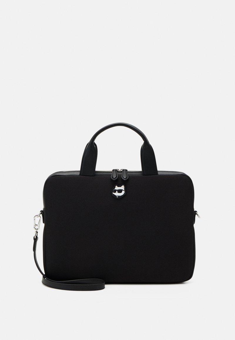 KARL LAGERFELD IKONIK 2.0 CHOUP LAPTOP BAG Borsa porta PC black