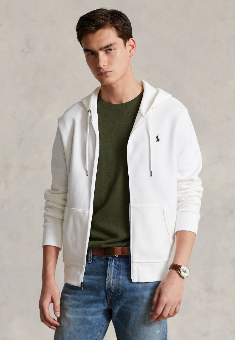 Polo Ralph Lauren Sweatjacke - white/weiß - Zalando.de
